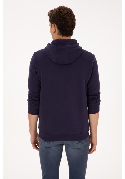 U.s. Polo Assn. Erkek Mürdüm Sweatshirt 50315527-vr074 Murdum