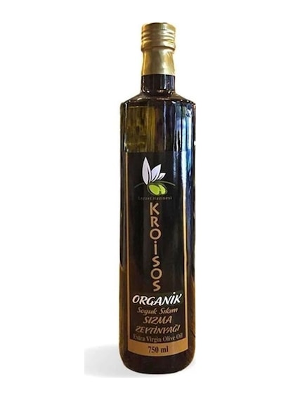 Kroisos Organik Soğuk Sıkım Sızma Zeytinyağı 750 Ml 750 ML
