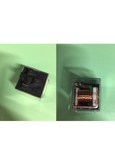 Ema Mini Role 12v 5 Uçlu 40ah Led Li Şeffaf Su Geçirmez Çift Platin IS00-EMA YLE-001