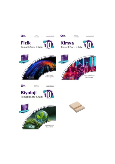 10. Sınıf Joker Fizik Kimya Ve Biyoloji 3lü Tematik Soru Bankası