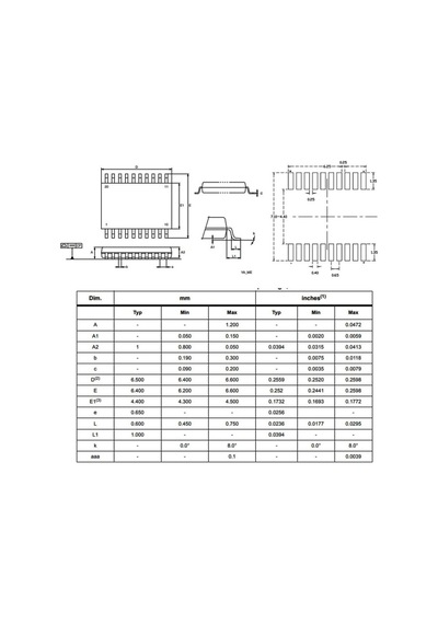 Stm8L051F3P6 8-Bit 16Mhz Mikrodenetleyici Tssop20