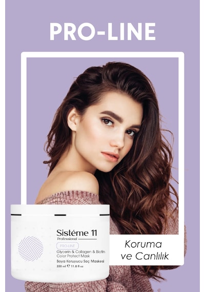 Sisteme 11 Boya Koruyucu Saç Maskesi 350 Ml