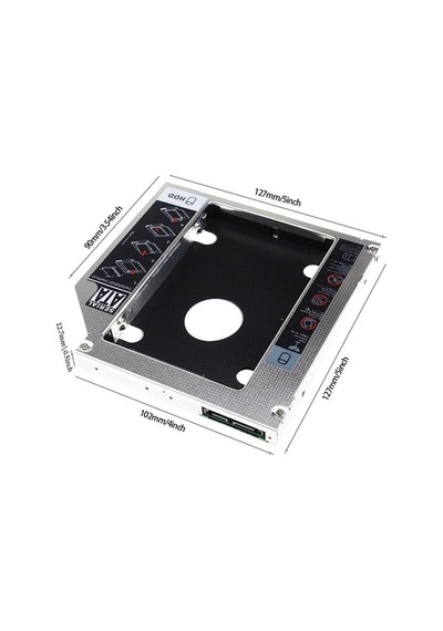 Codegen Codmax Cdg-Hdc-127 12.7Mm Sata Siyah Gümüş Notebook Ekstr