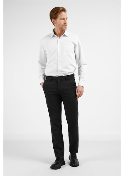 İmza Siyah Yan Cep Casual Comfort Fit Pamuklu Chino Pantolon 1003255169 Siyah