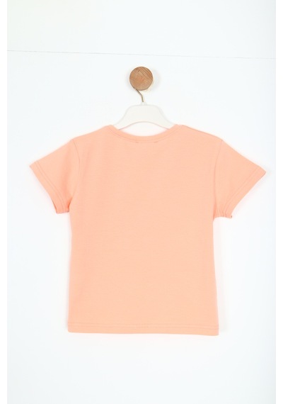 Xo Kids Kız Çocuk Tişört 4-8 Yaş 38576 Somon