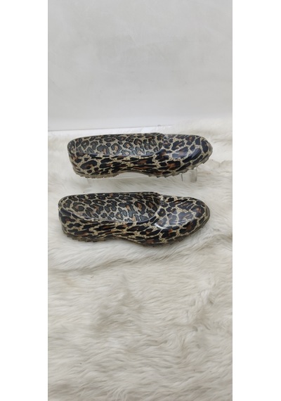 Kadın Leopar Lastik Ayakkabı - Leopar - 40 - St02529-12770