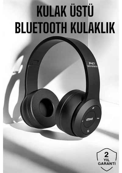 Kulak Ekstra Bass Yönlü Kullanım Bluetooth Kulaklık
