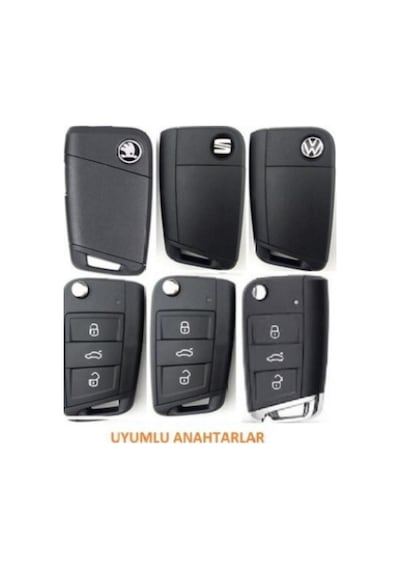 Seat Leon Fr İbiza Fr Arona Ateca Uyumlu Karbon Anahtar Kılıfı 2.