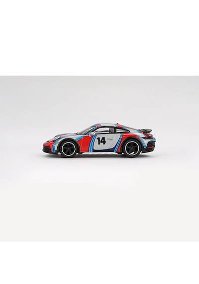 1:64 Mini Gt 2023 Porsche 911 992 Dakar Coupe N 14 Martını Racıng Lıvery Lhd