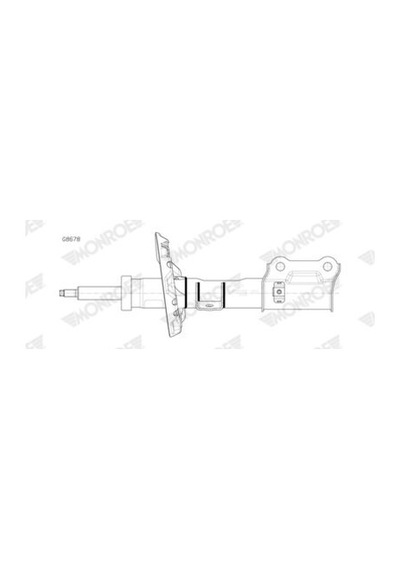 Monroe G8678 Amortisör Ön Sağ Hyundaı Kona 1.6l G4fj 16- / 1.6l D4fe Crdi E-vgt 18- / 1.6l G4le Gdi Hybrid 20- 54651cm000-54651j9000-54651j9010 -