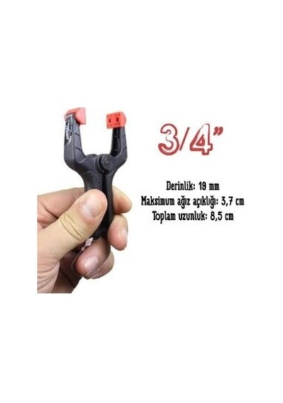 Yaylı Kıskaç Mandal 20Mm Topart Ta9000
