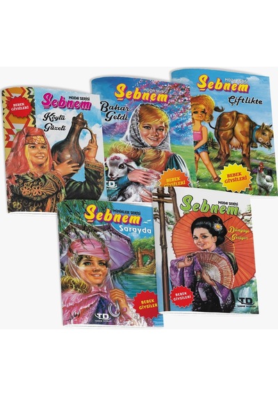 Şebnem Bebek 10 Lu Minikler Ve Moda Serisi Bebek Giysileri Etkinlik Kitabı