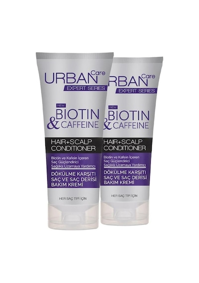 Urban Care Expert Biotin & Kafein Saç Ve Saç Derisi Bakım Kremi 2 x 200 ML
