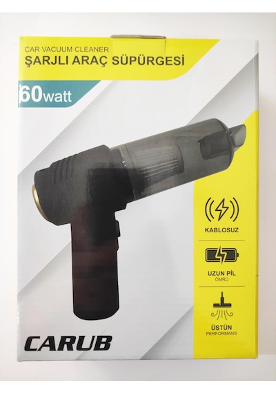 Oto Araç Süpürgesi Şarjlı 60W BR0909011