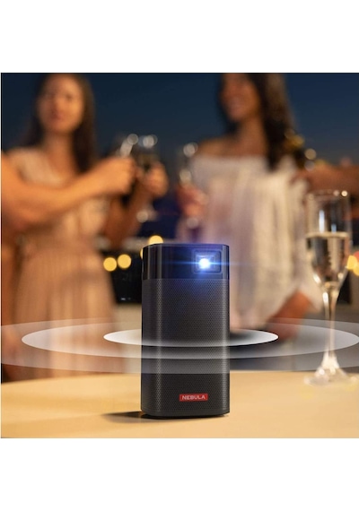 Anker Nebula Apollo 854x480 DLP Akıllı Taşınabilir Hoparlör ve Projeksiyon Cihazı