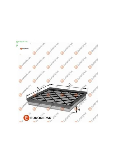 Erp Hava Filtresi Sungerli A13dte A14xer A16let B16dth Astra J