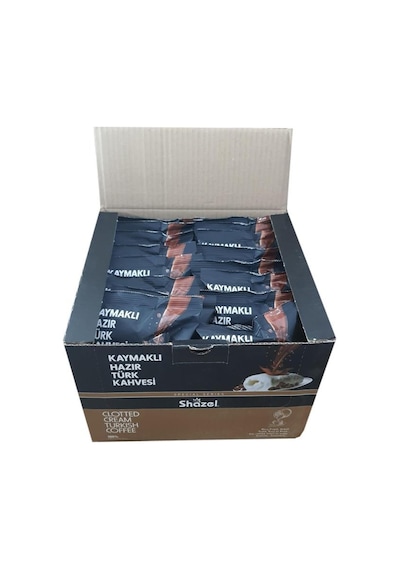 Shazel Kaymaklı Hazır Türk Kahvesi 16 x 100 G
