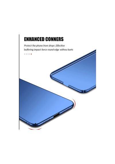 Apple Uyumlu iPhone 8 Plus Ince Mat Kaliteli Kilif 275179558 - Kampanya-Renk / Cam Ekran Koruyucu (+15 Tl)-Lacivert