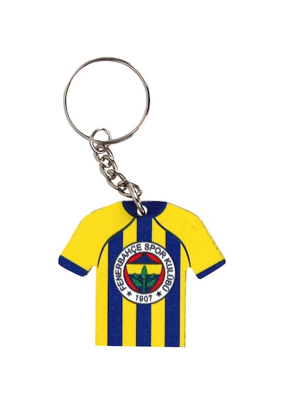 6 Renk Logolu Forma Ahşap Anahtarlık