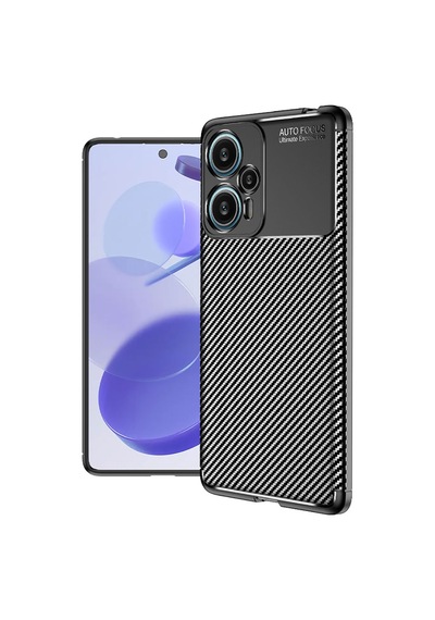 Poco F5 Kılıf Klfs Negro Silikon Kapak - Siyah Siyah