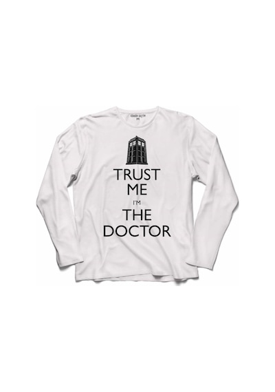 Doctor Who Trust Me I Am The 4 Uzun Kollu Tişört (518441828)