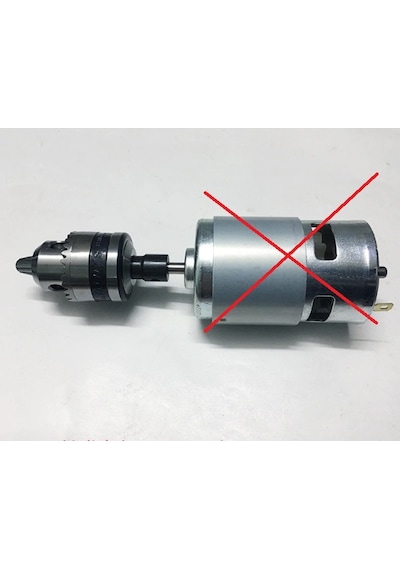 Motor için Anahtar Sıkmalı Mini Mandrel 4 MM Mandren 5-3.2 MM Kapli