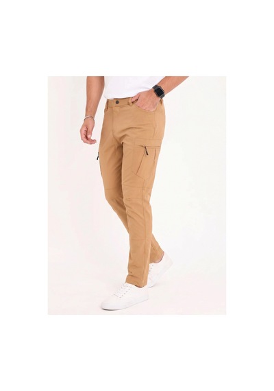 Outdo Erkek Taktik Pantolon Su İtici Likralı Yazlık Outdoor Esnek Rahat Dayanıklı Turuncu Turuncu