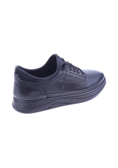 Castle Black 42554 Erkek Hakiki Deri Casual Ayakkabı Siyah Siyah