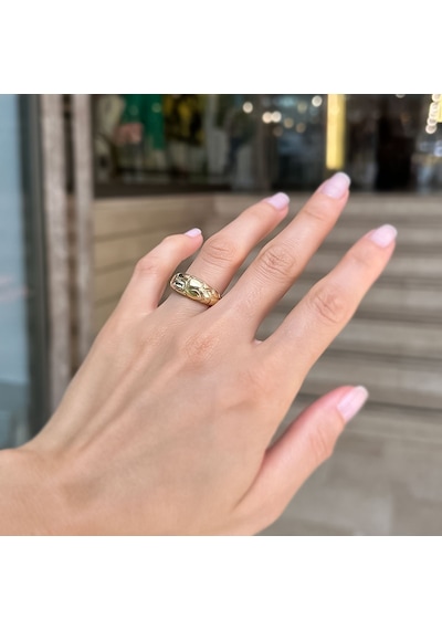 14k Altın Turtle Yüzük