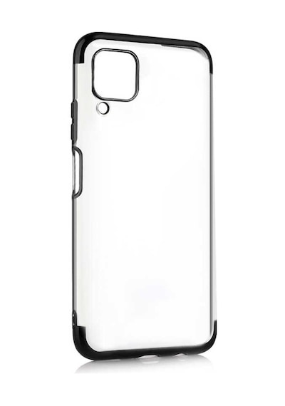 Huawei P40 Lite Kılıf Zore Dört Köşeli Lazer Silikon Kılıf