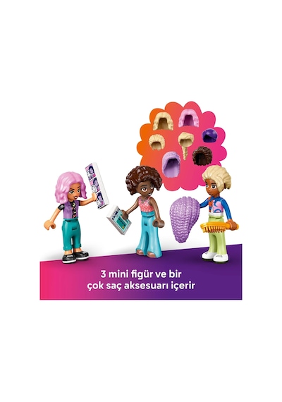 LEGO® Friends Kuaför ve Aksesuar Mağazası 42662 - 7 Yaş ve Üzeri Çocuklar için Mini Bebek İçeren Yaratıcı Oyuncak Yapım Seti (347 Parça)