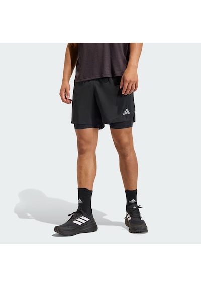 Adidas Adi365 Running Essentials 2in1 Erkek Şort C-adıka4331e50a00 Siyah