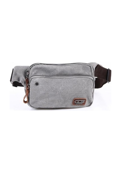 Ççs 31467 Kanvas Bel Çantası Gri Gri