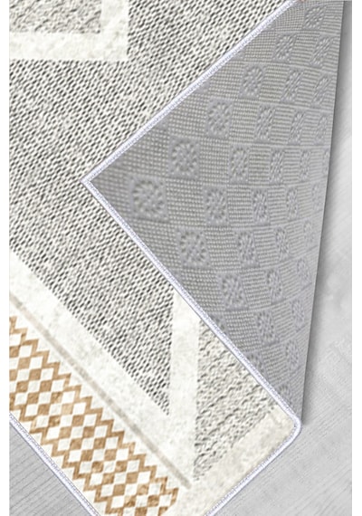 Rovigo Home Dijital Baskı Yıkanabilir Kaymaz Taban Salon Halısı RVG1569-HT170 Çok Renkli