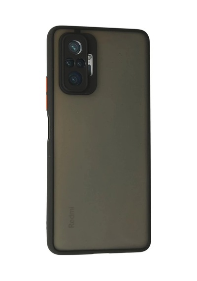 Xiaomi Redmi Note 10 Pro Uyumlu Kılıf Montreal Silikon Kapak - Siyah