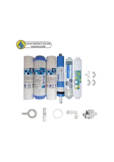 Purefer Açık Kasa Çift Sedimentli Sertifikalı 6li Pallas Mebran Şeffaf 4lü Mineral