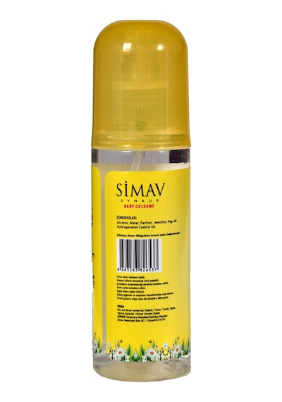 Simav Termal Sulu Bebek Seti 2'li - Kolonya 150ml + Şampuan 500ml