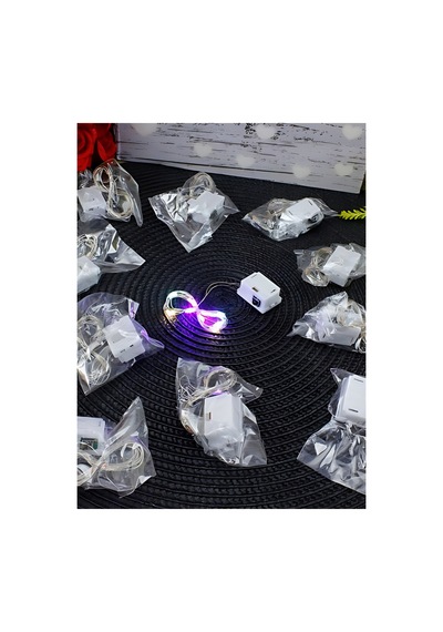 2 Metre Rgb Mini Güç Kutulu Peri Led Rgb