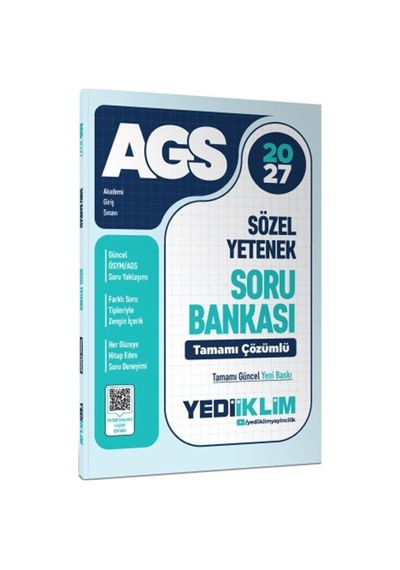 2027 Meb Ags Sözel Yetenek Tamamı Çözümlü Soru Bankası / Kolektif