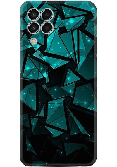 Samsung Uyumlu Galaxy M33 Kilif Resimli Silikon Baloons And Moon 1348 540014713