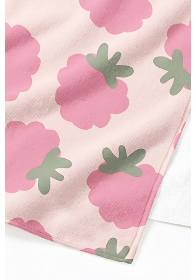 Meyve Temalı Ahududu Desenli Plaj Havlusu - Pembe Modern Havuz Deniz Hızlı Kuruyan Mikrofiber Havlu Yağmur Zambak Meyve Temalı Ahududu Desenli Plaj Havlusu - Pembe Modern Havuz Deniz Hızlı Kuruyan Mikrofiber Havlu Yağmur Zambak