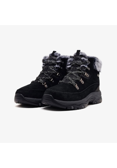 Skechers Trego-snow Worries Kadın Bot 167882-blk siyah