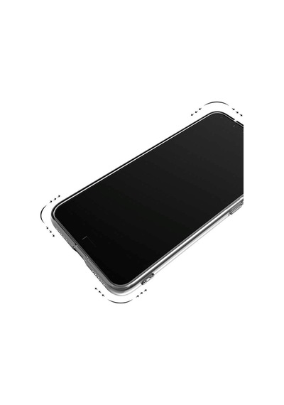 Samsung Galaxy Uyumlu A11 Lüks Şeffaf Silikon Kılıf