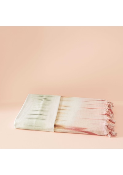 Taç Butik Pamuk Alaçatı Peştamal Çok Renkli 000000001500222393 Pembe