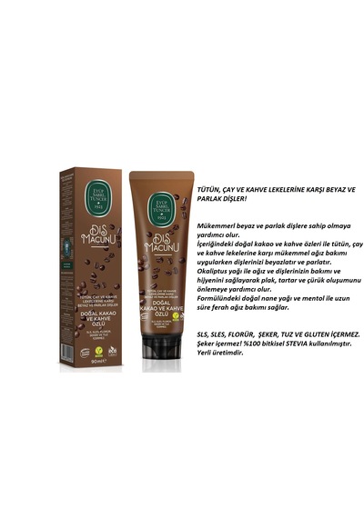 Eyüp Sabri Tuncer İngiliz Karbonatlı Ve Kakaolu Diş Macunları 90 Ml X 2 Adet,h-pro Hijyen Beyazlatma