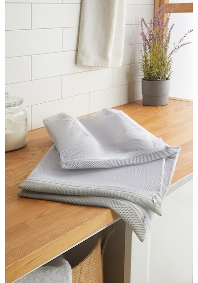 Ocean Home Textile 3'lü Gri Renk Ayakkabı Yıkama Filesi Set