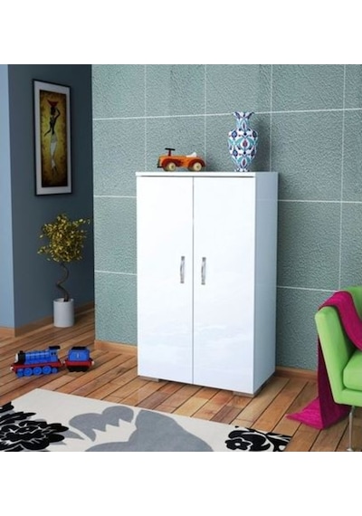 Zümra Tamamı MDF Çok Amaçlı 4 Bölmeli Mutfak Banyo Dolap Kitaplık