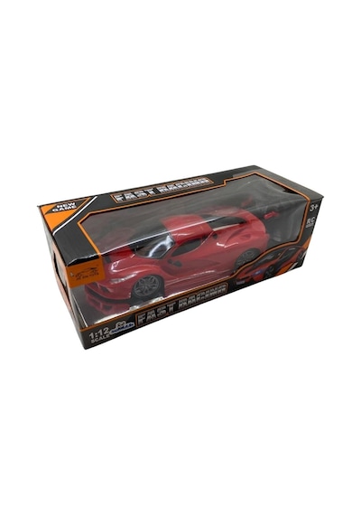 Uzaktan Kumandalı Şarjlı Spor Araba 1:12 Ölçek Full Fonksiyonlu Yarış Arabası Kırmızı