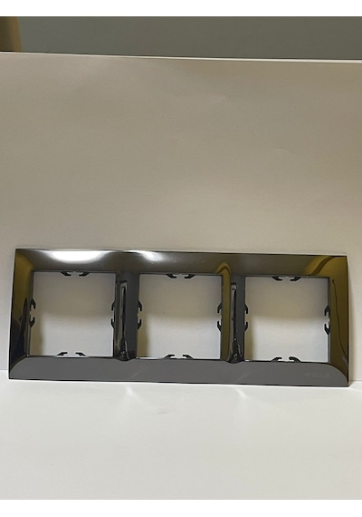 Simon Metal Koyu Çelik Üçlü Çerçeve