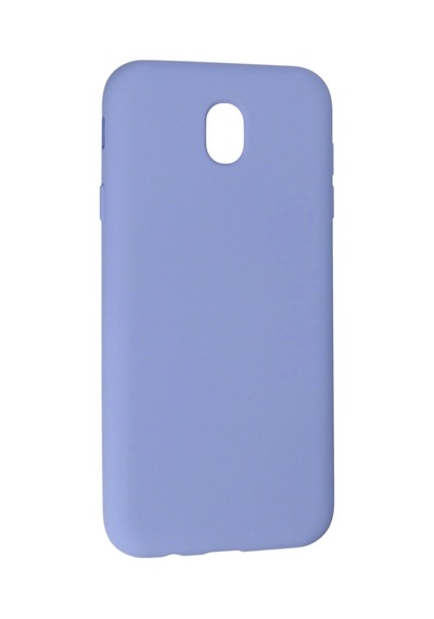 Samsung Galaxy J7 Pro / J730 Kılıf Nano İçi Kadife Silikon - Lila
